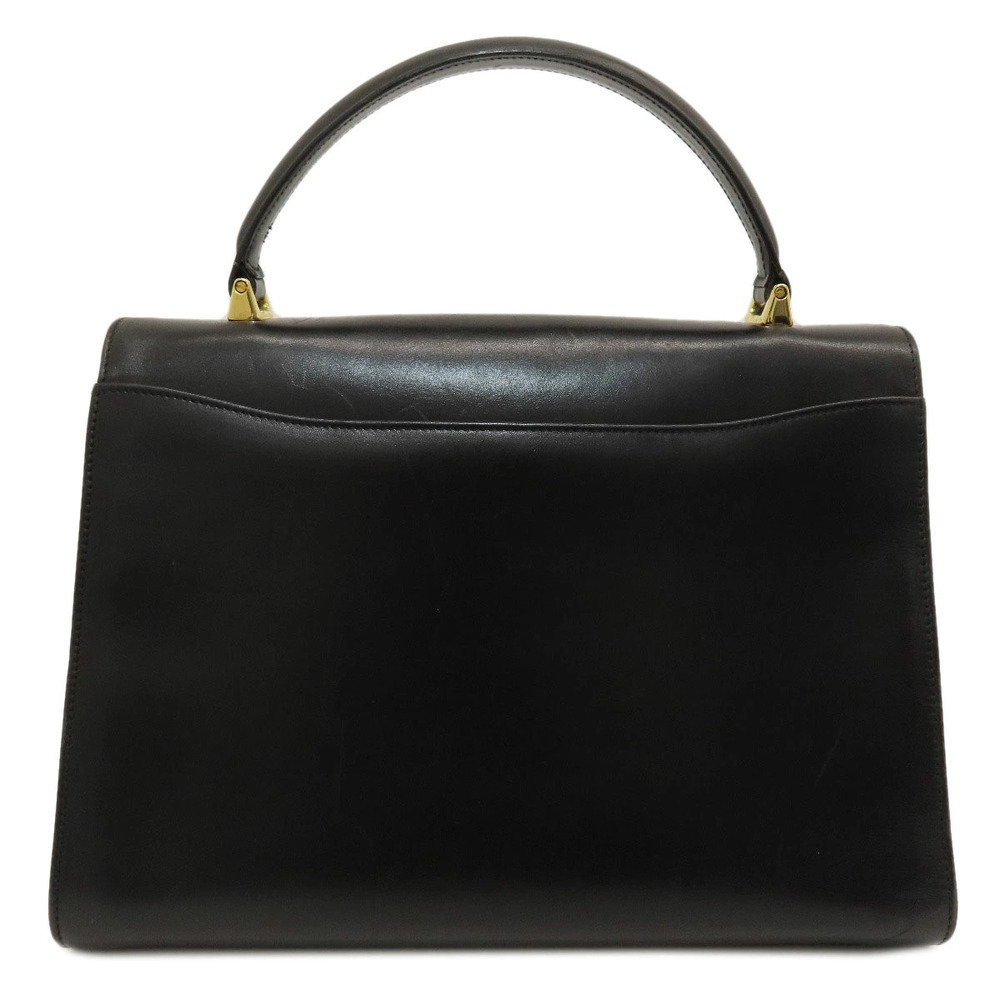 Salvatore Ferragamo handbag Gancini leather Black